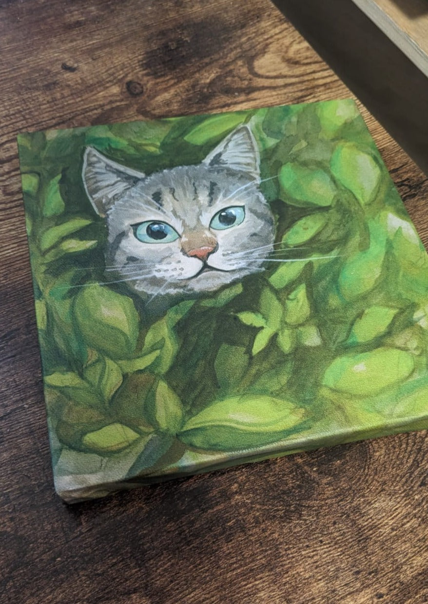 Bush Cat - Canvas