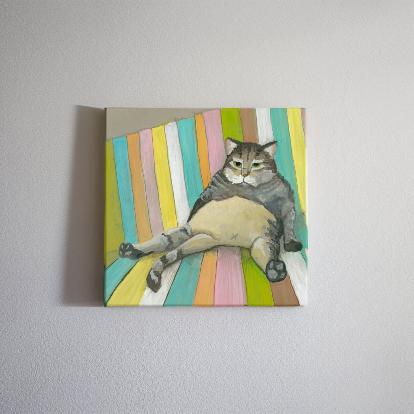 Munchy Cat - Canvas