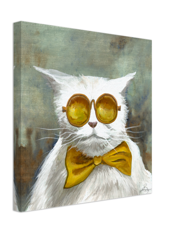 Professor Cat - Canvas