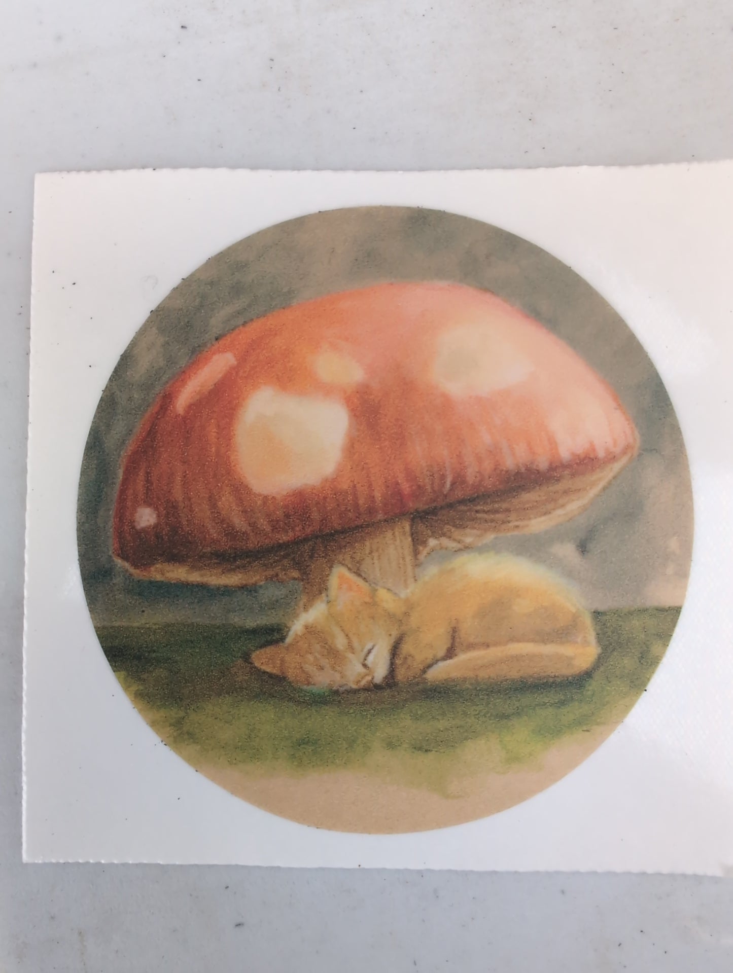 Mushroom Sticker