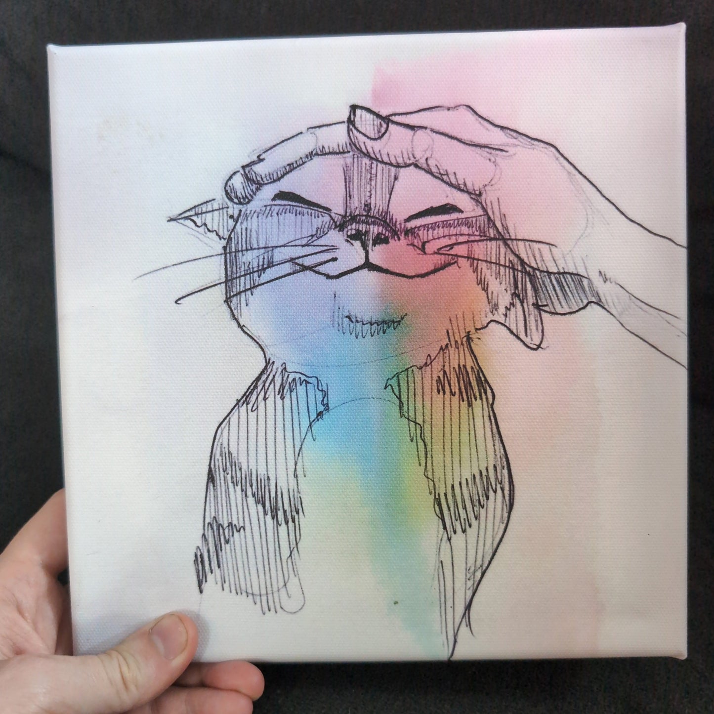 Smile Cat - Canvas
