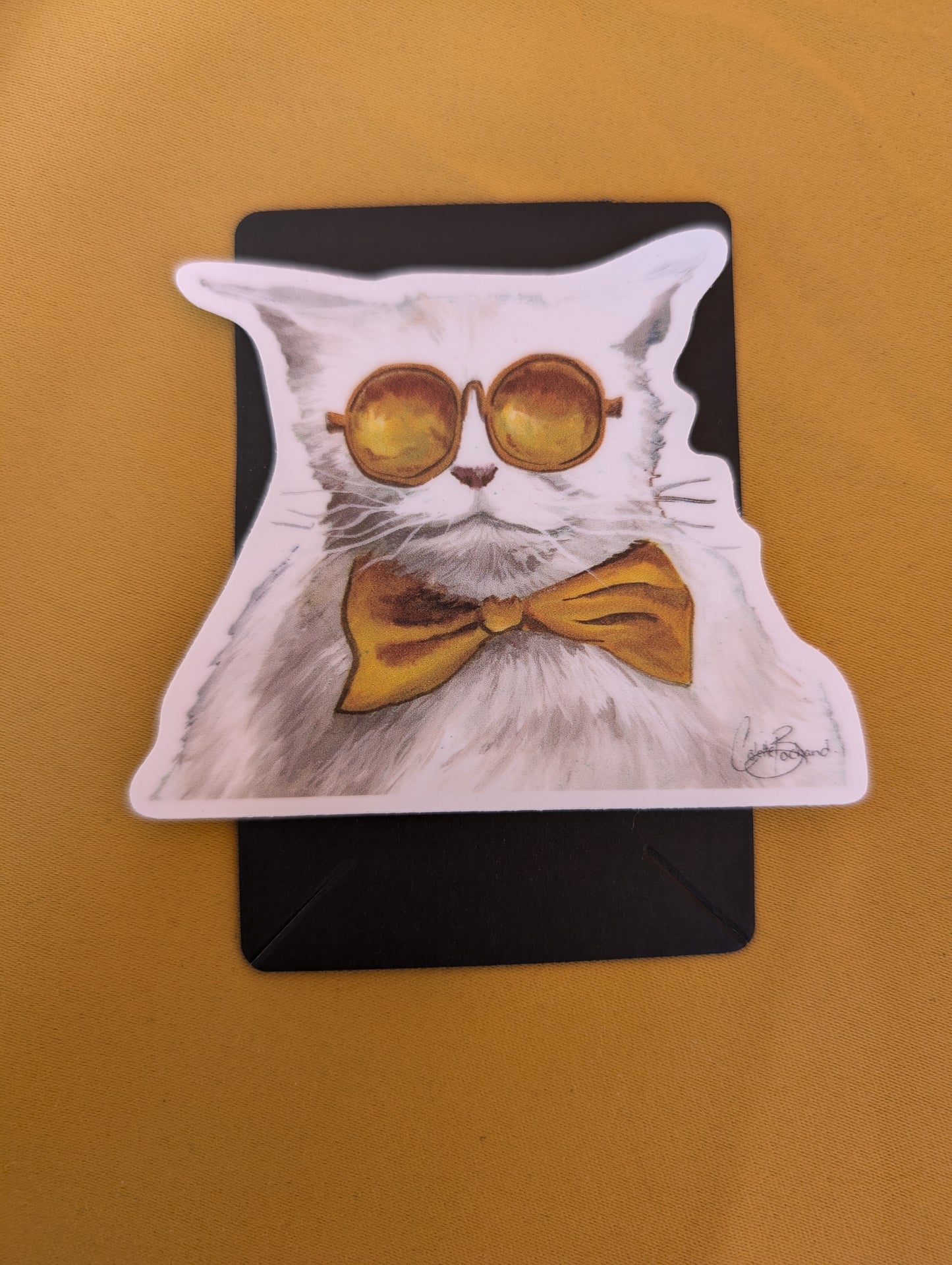 Professor Cat - Sticker