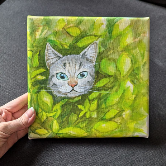 Bush Cat - Canvas