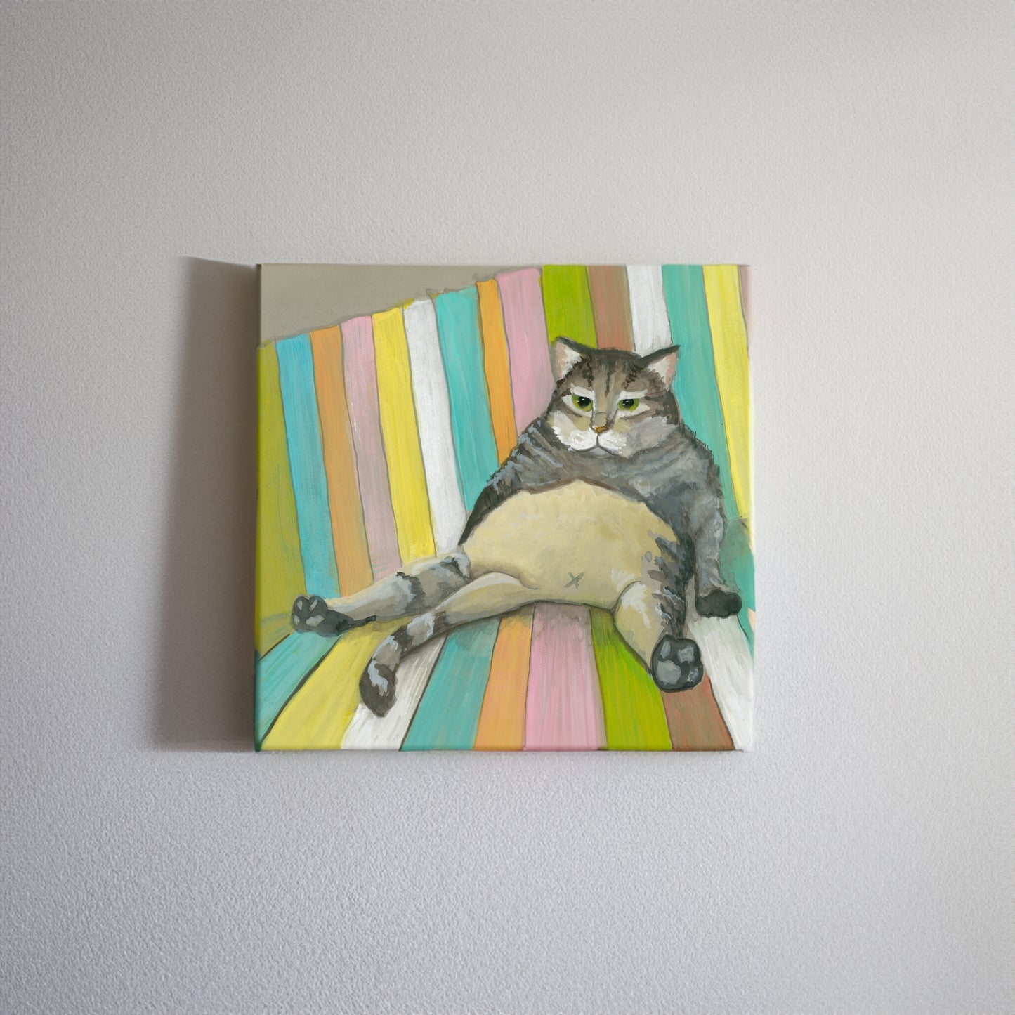 Munchy Cat - Canvas