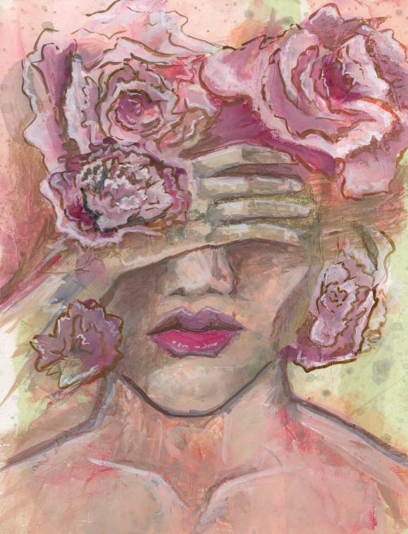 Peonies - Rose Lady - Print