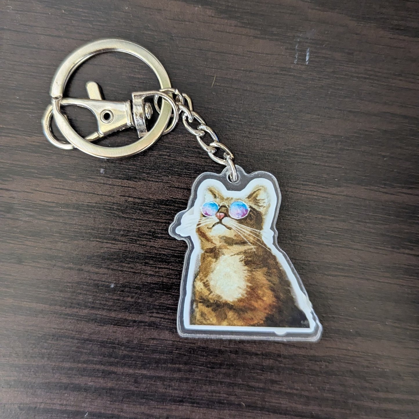 OG cat key chain