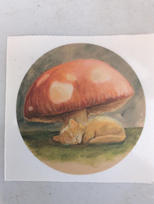 Mushroom Sticker