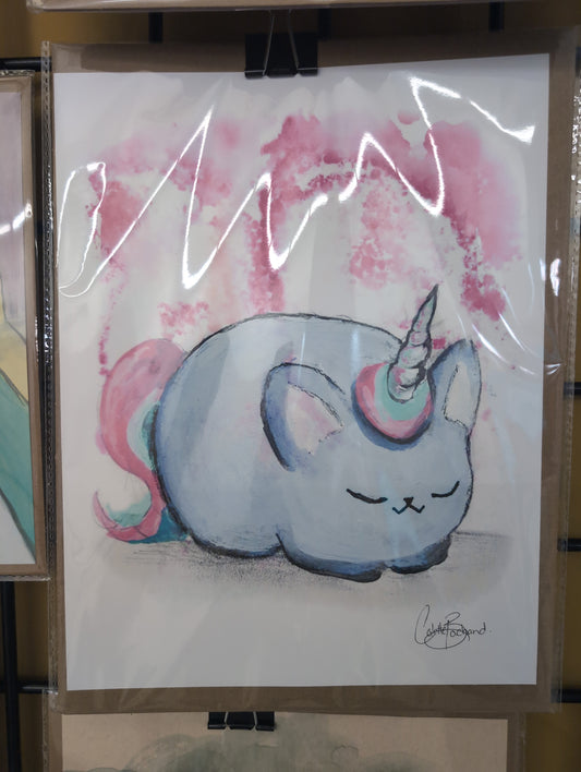 Unicorn Cat print